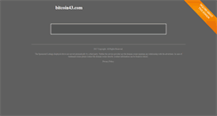 Desktop Screenshot of bitcoin43.com
